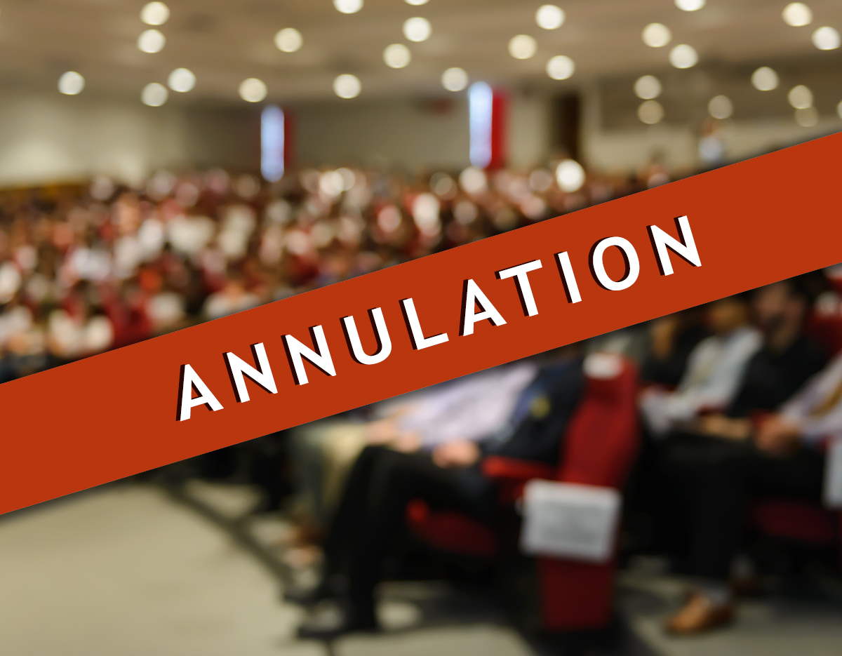 ANNULATION du Symposium de Poděbrady 2020