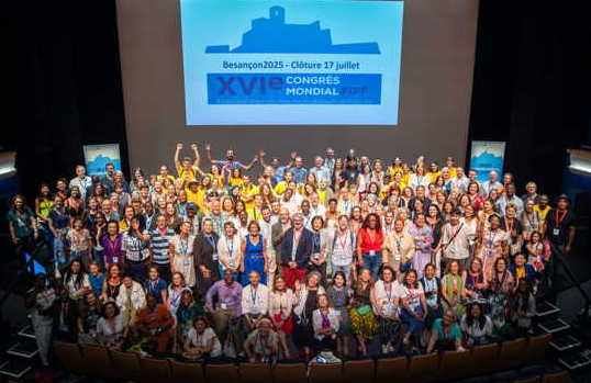 Le XVIe Congrès mondiale de la FIPF à Besançon