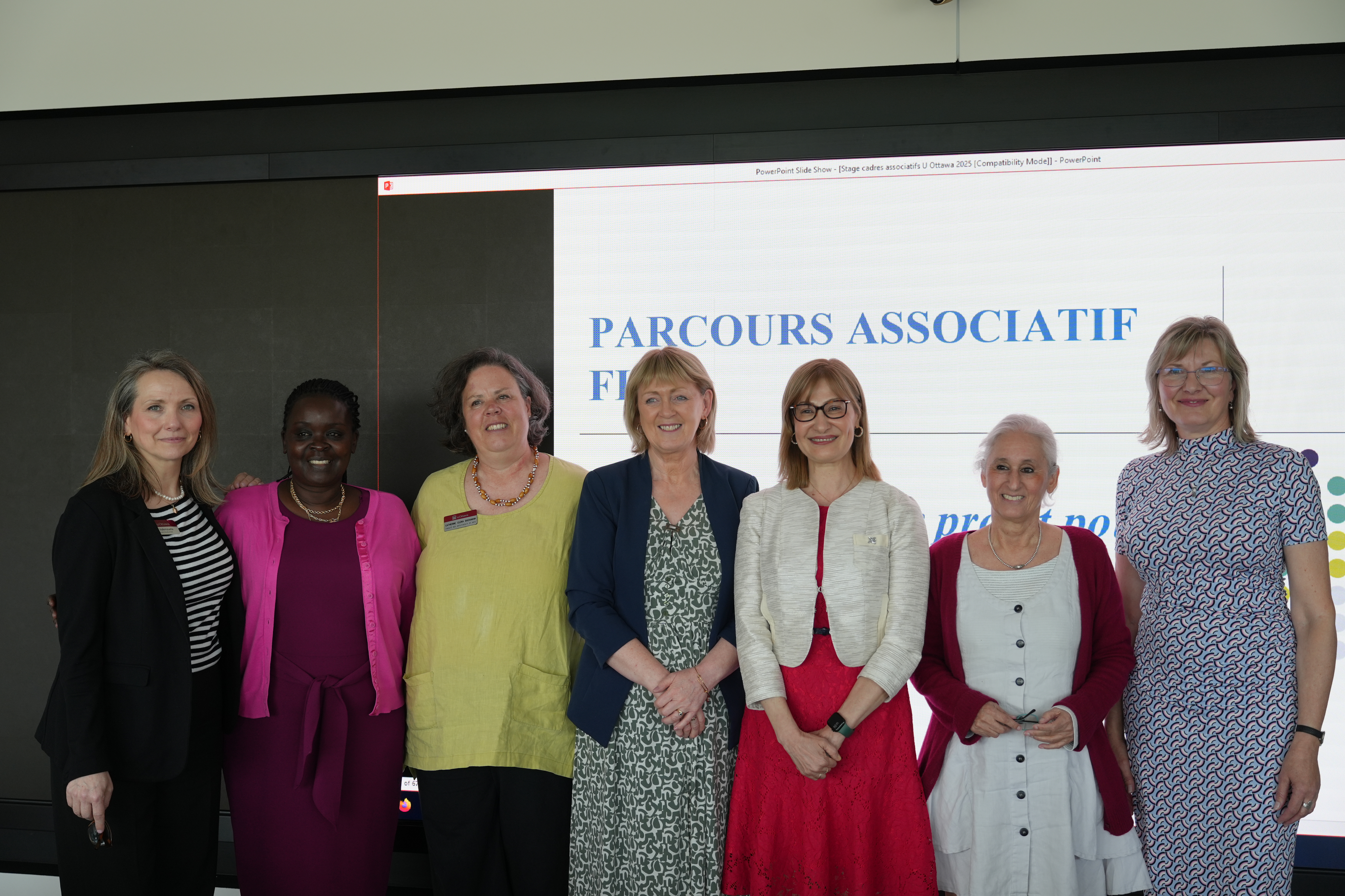 Trois Présidentes d’association à l’Université du Printemps – Université d’Ottawa